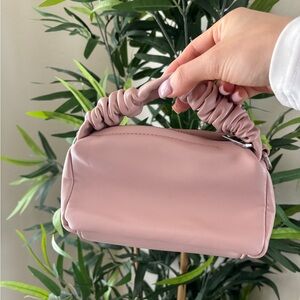 ASOS Elegant Pink Handbag with Silver Chain